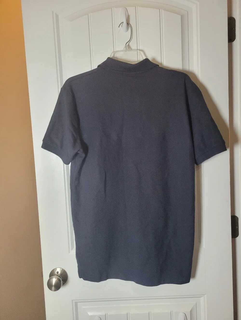 Lauren Ralph Lauren Navy Polo with Gold Crest Emblem Size S